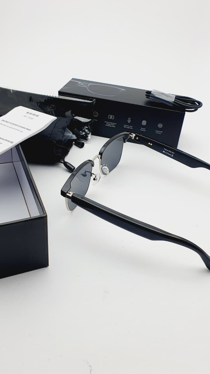 Smart Bluetooth Audio Sunglasses - Open-Ear Wireless Music & Calling Eyewear with UVA/UVB Protection - Image 4